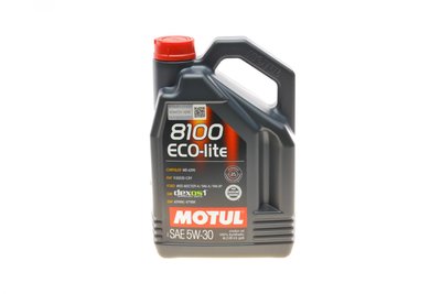 Олива Motul 5W30 ECO-lite SAE 8100 (4L) (GM-dexos1 GEN3/FORD M2C 929-A/M2C 946-A ) моторне масло 839554 MOTUL фото